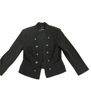White House Black Market Women’s Blazer Coat Double‎ Breasted Long Sleeve Size 6
